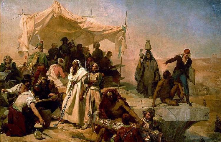 Leon Cogniet The 1798 Egyptian Expedition Under the Command of Bonaparte china oil painting image